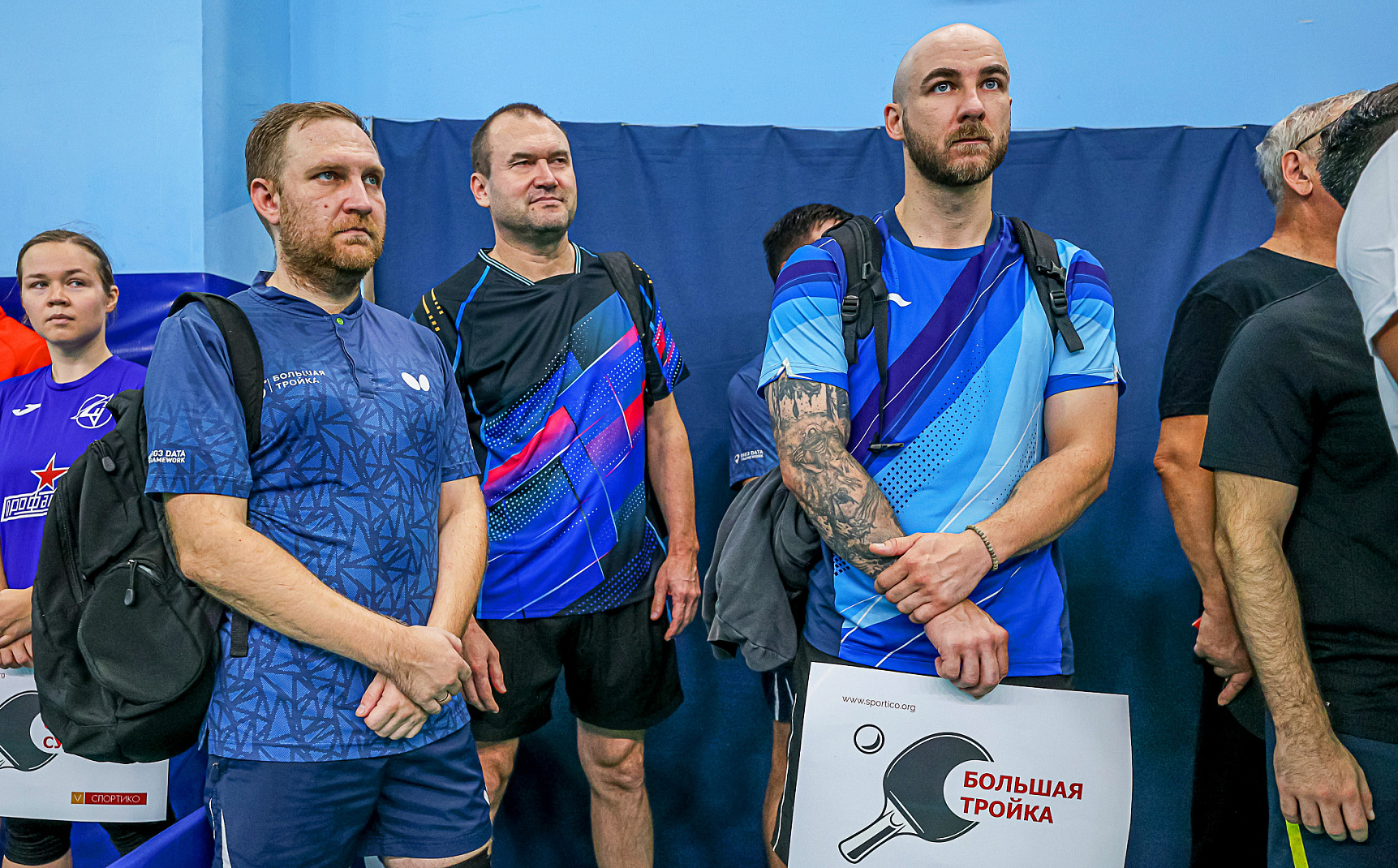 Big Three - winner of the II All-Russian Table Tennis Cup