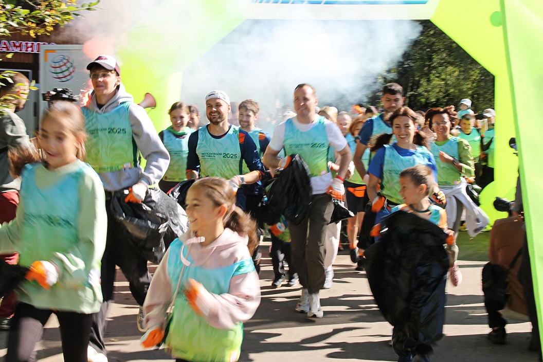 Большая Тройка приняла участие в экологическом фестивале в Балашихе